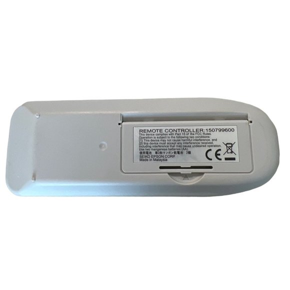 Epson H326A LCD Projector White Remote Included Power Cord Not Included - Picture 9 of 9